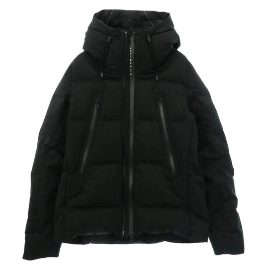 DESCENTE デサント DAMOGK30U ALLTERRAIN MOUNTAINEER 水沢ダウン オルテライン マウンテニア ダウンジャケット ブラック系 M【中古】