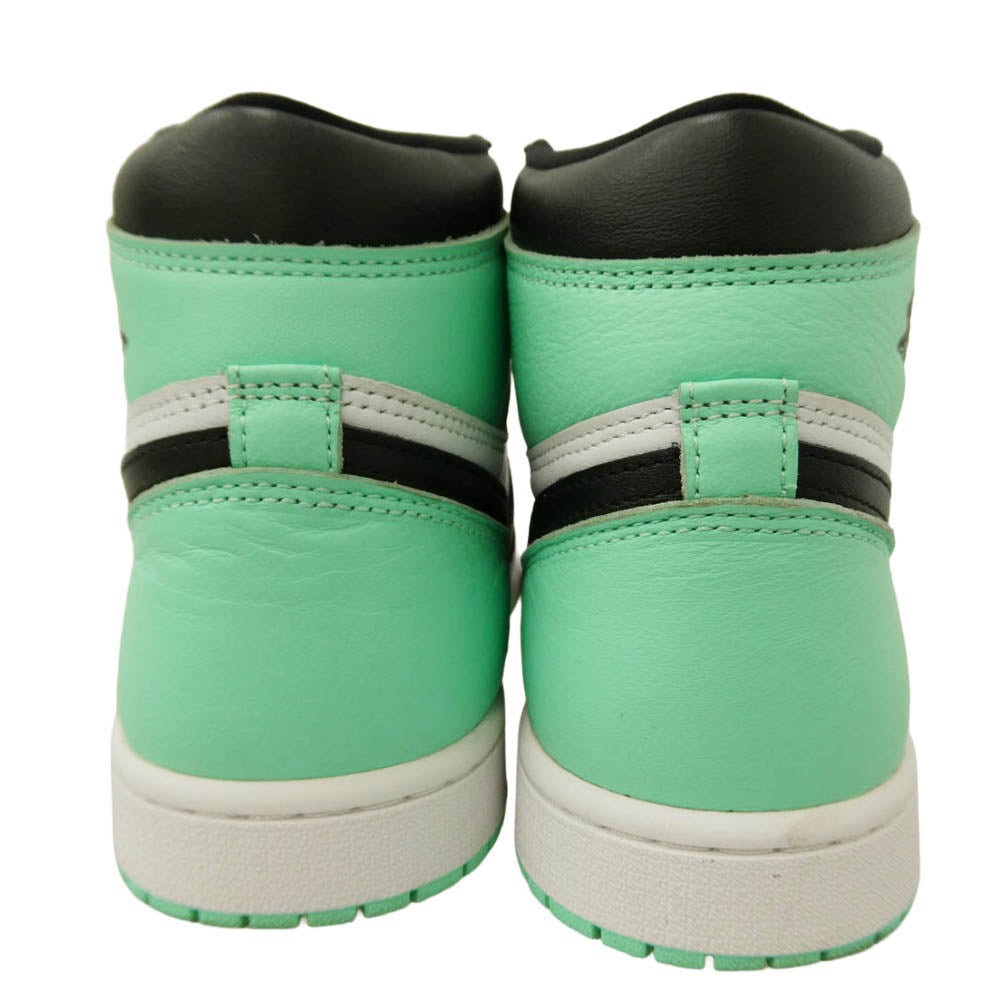 NIKE ナイキ DZ5485-130 Air Jordan 1 High OG Green Glow エアジョーダン1 ハイ OG グリーングロー ハイカット スニーカー ライトグリーン系 26.5cm【中古】