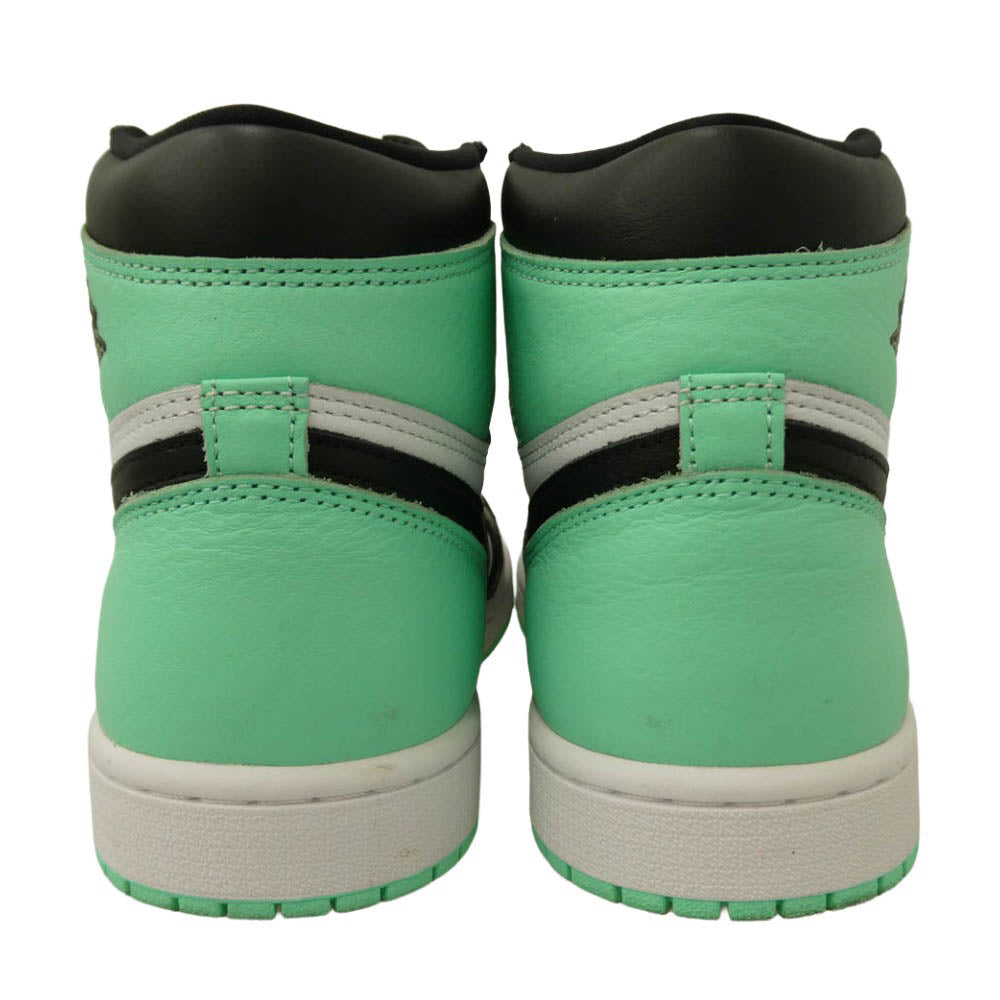 NIKE ナイキ DZ5485-130 Air Jordan 1 High OG Green Glow エアジョーダン1 ハイ OG グリーングロー ハイカット スニーカー ライトグリーン系 26.5cm【中古】