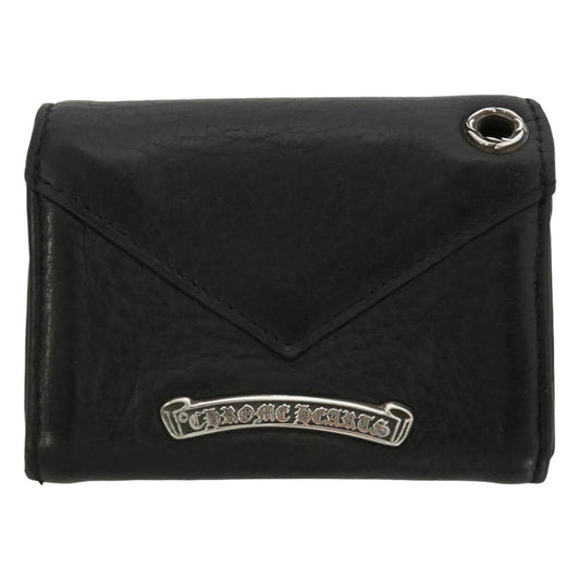CHROME HEARTS クロムハーツ（原本有） UNITED ARROWS ユナイテッドアローズ インボイス付属 30SP/CH WLT TINY 30周年記念 UNITED ARROWS別注 CHプラスボタン タイニーウォレット 財布 ブラック系【中古】