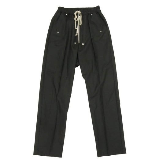 Rick Owens リックオウエンス 26SS RU01F2361-ZL BELA PANTS ベラ パンツ ZL素材 ブラック系 48【美品】【中古】