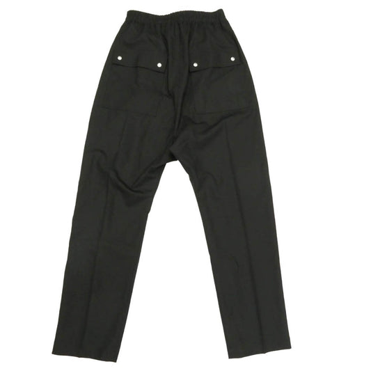 Rick Owens リックオウエンス 26SS RU01F2361-ZL BELA PANTS ベラ パンツ ZL素材 ブラック系 48【美品】【中古】