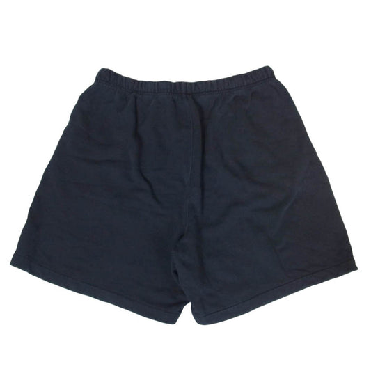 FEAR OF GOD フィアオブゴッド 26SS 160SP264101F Essentials TRAINING CLASSIC FIT SHORT エッセンシャルズ トレーニング クラシック フィット ロゴ コットン ショーツ ハーフパンツ ダークネイビー系 M【中古】