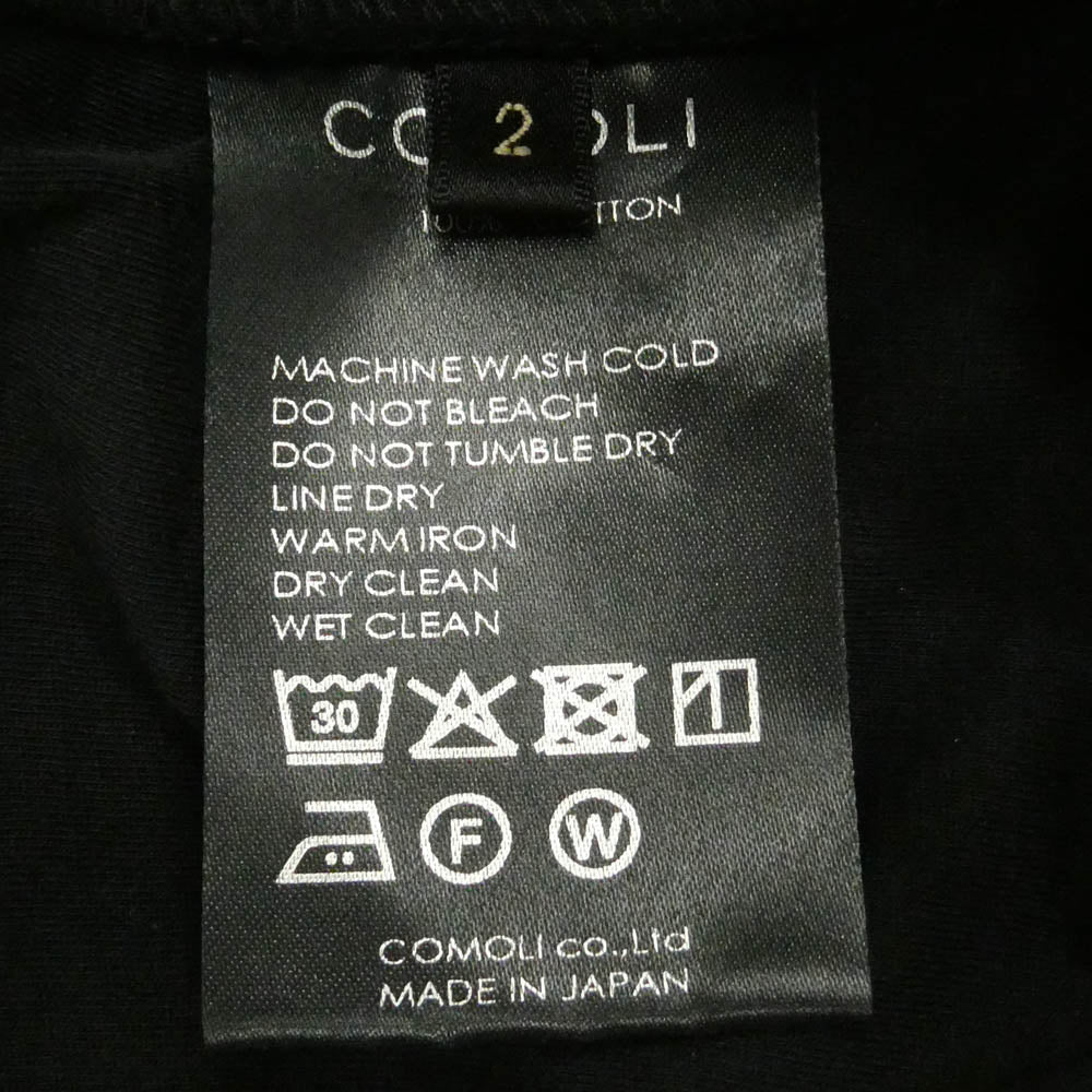 COMOLI コモリ 25SS B01-05038 Cotton Mesh Shorts コットン メッシュ ショーツ ショートパンツ ブラック系 2【中古】