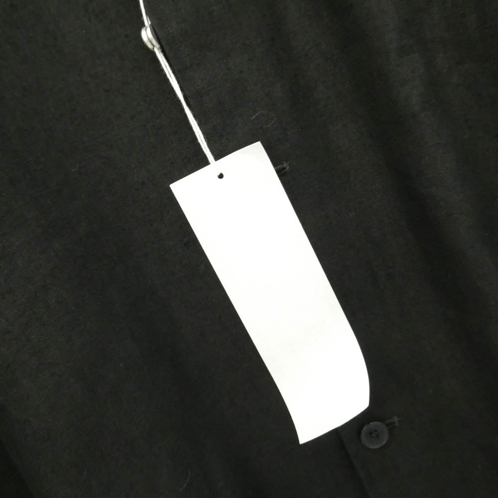 COMOLI コモリ 25SS B01-01009 Canapa Stand Collar Jacket ヘンプ カナパ スタンド カラー ジャケット ブラック系 2【新古品】【未使用】【中古】