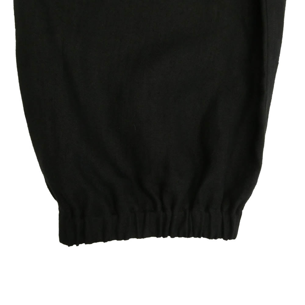 COMOLI コモリ 26SS D01-03009 Canapa Drawstring Pants カナパ ドローストリング イージー パンツ ブラック系 2【新古品】【未使用】【中古】