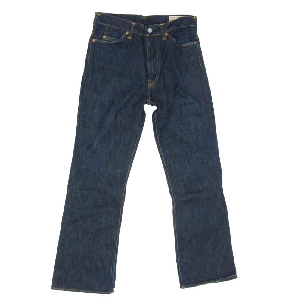 EVISU エヴィス LOT2017 YAMANE ヤマネ カモメ ペンキ デニム パンツ インディゴブルー系 31【中古】