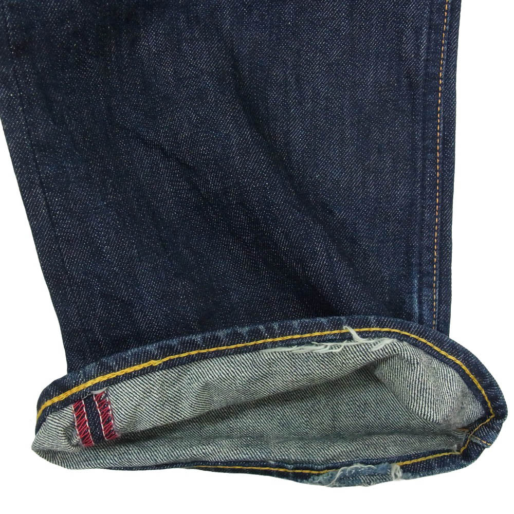 EVISU エヴィス LOT2017 YAMANE ヤマネ カモメ ペンキ デニム パンツ インディゴブルー系 31【中古】