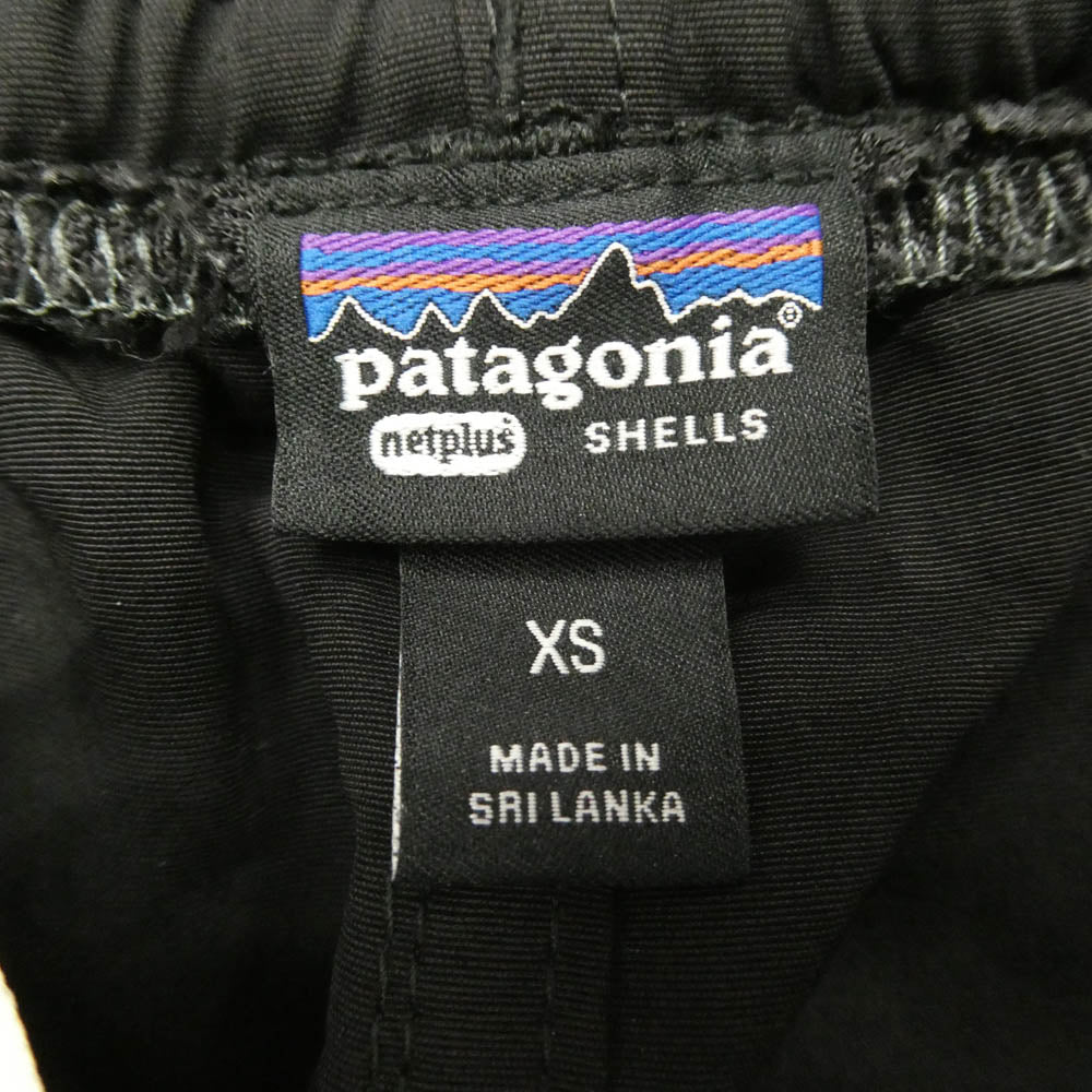 patagonia パタゴニア 24SS 58035SP24 Men's Baggies Longs 7 メンズ バギーズ ロング 7インチ ナイロン ショーツ ショート パンツ ブラック系 XS【中古】