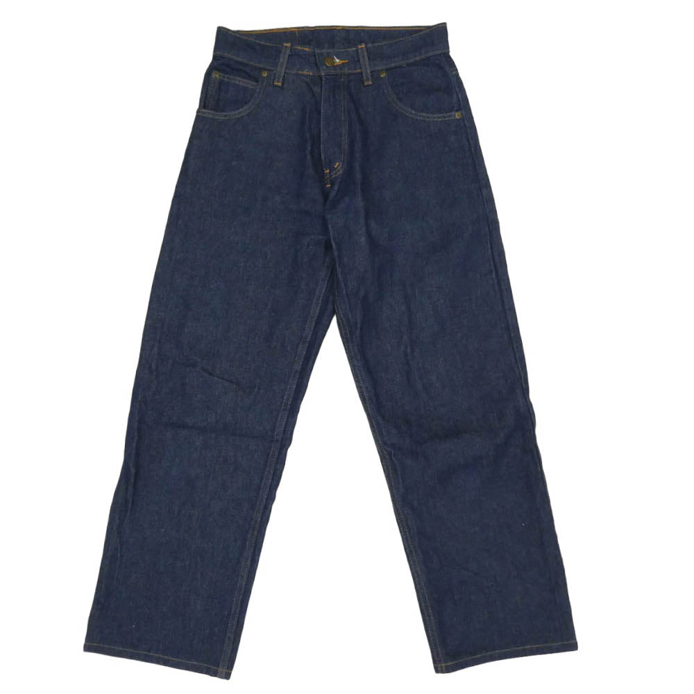 プリズンブルース 103 BASIC RELAXED FIT 5POCKET JEANS ベーシック リラックス フィット 5 ポケット ジーンズ デニム パンツ インディゴブルー系 W30 L32【中古】