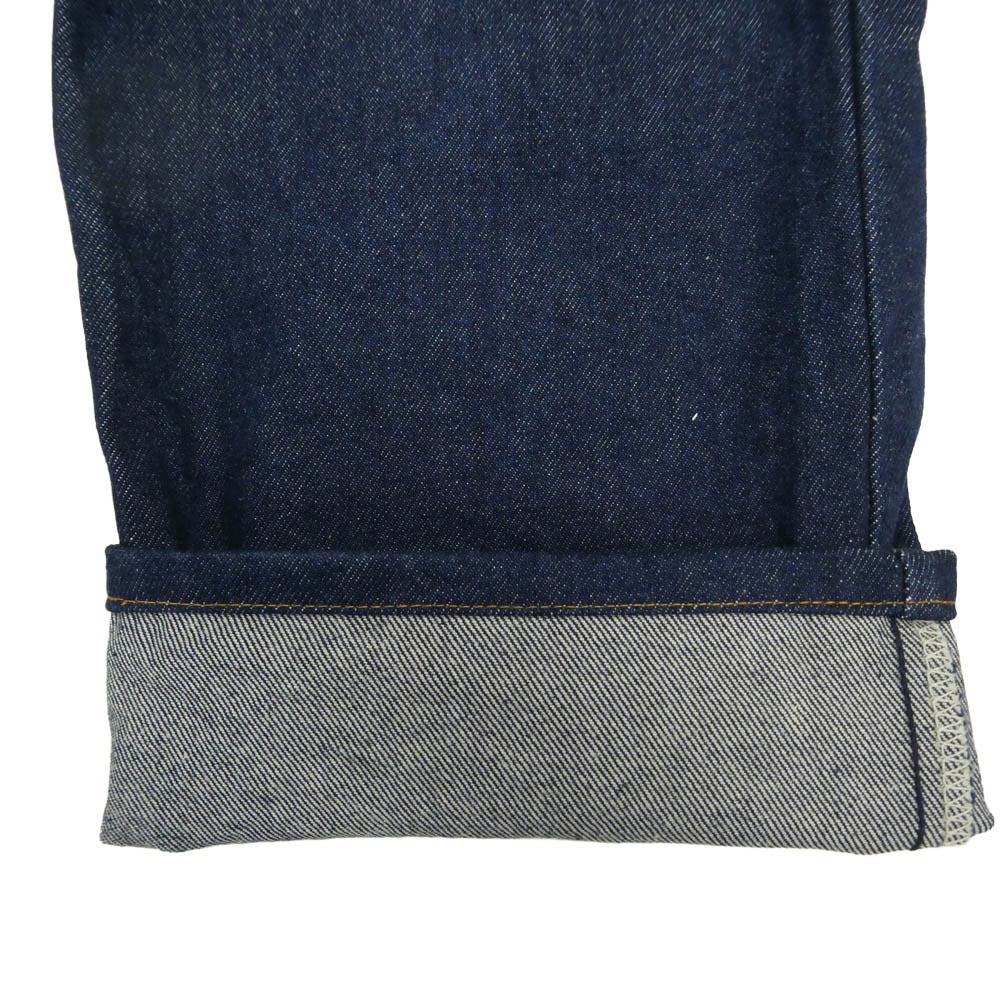 プリズンブルース 103 BASIC RELAXED FIT 5POCKET JEANS ベーシック リラックス フィット 5 ポケット ジーンズ デニム パンツ インディゴブルー系 W30 L32【中古】