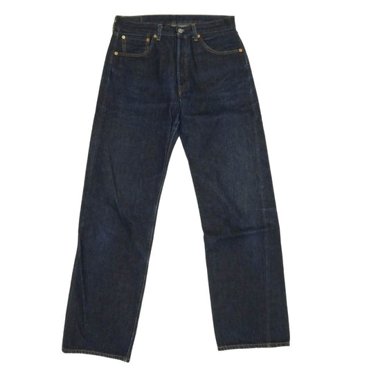 Levi's リーバイス 50155-0079 VINTAGE CLOTHING 1955モデル 501XX 復刻 オーガニックコットン リジッド ボタンフライ デニム パンツ インディゴブルー系 W33 L34【中古】