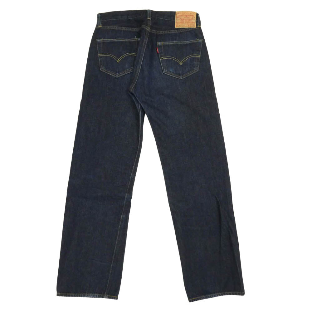 Levi's リーバイス 50155-0079 VINTAGE CLOTHING 1955モデル 501XX 復刻 オーガニックコットン リジッド ボタンフライ デニム パンツ インディゴブルー系 W33 L34【中古】