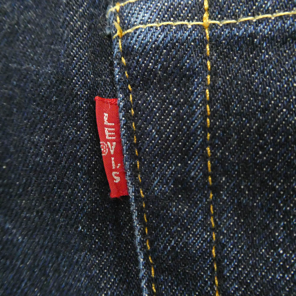 Levi's リーバイス 50155-0079 VINTAGE CLOTHING 1955モデル 501XX 復刻 オーガニックコットン リジッド ボタンフライ デニム パンツ インディゴブルー系 W33 L34【中古】