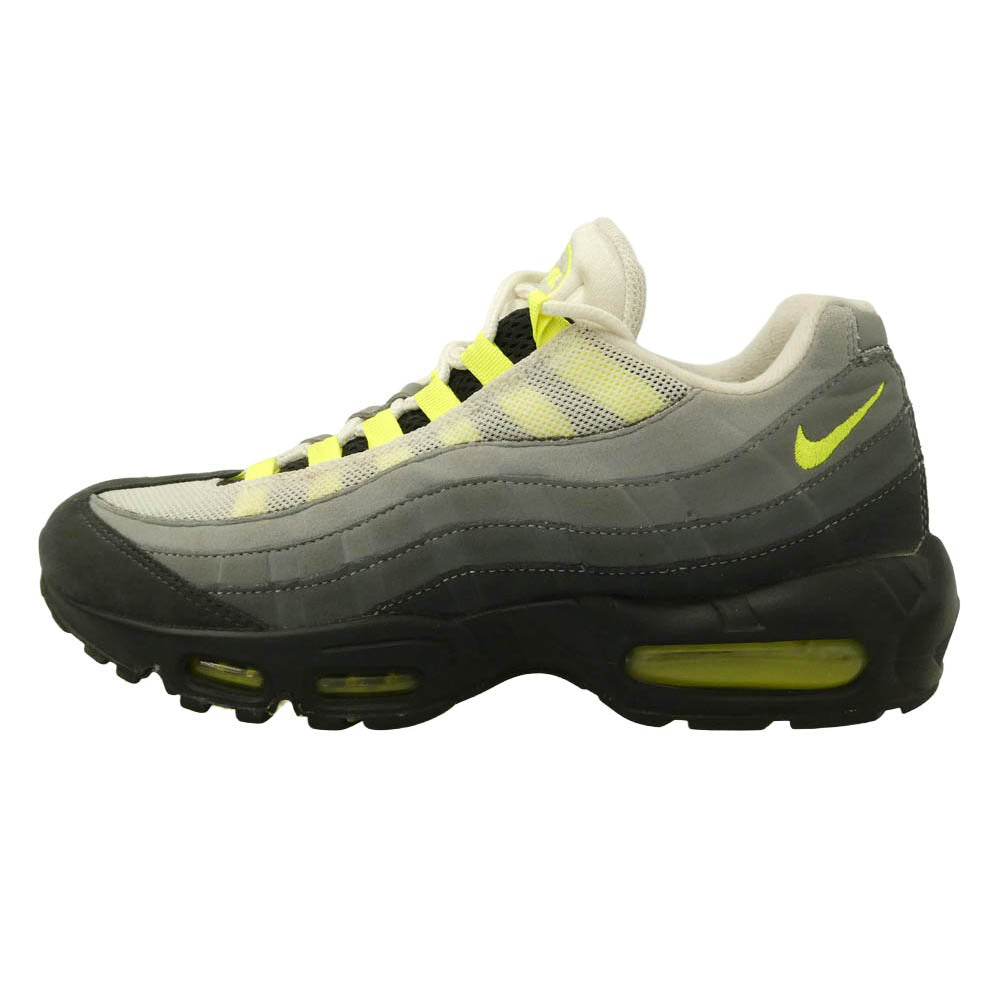NIKE ナイキ CT1689-001 Air Max 95 OG Neon Yellow エアマックス95 OG ローカット スニーカー グレー系 イエロー系 27cm【中古】