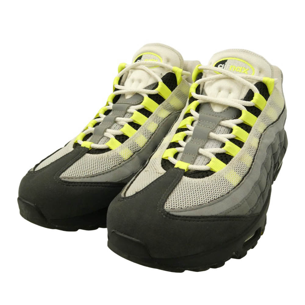 NIKE ナイキ CT1689-001 Air Max 95 OG Neon Yellow エアマックス95 OG ローカット スニーカー グレー系 イエロー系 27cm【中古】