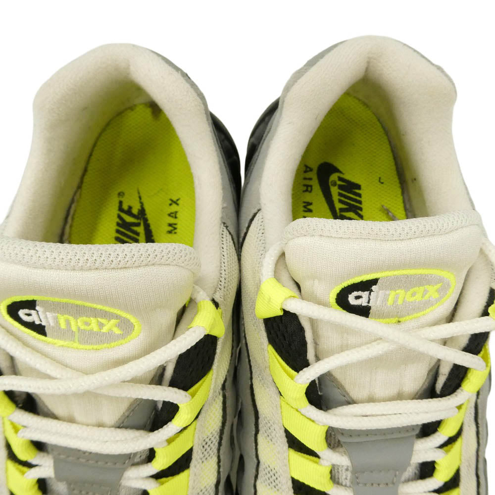 NIKE ナイキ CT1689-001 Air Max 95 OG Neon Yellow エアマックス95 OG ローカット スニーカー グレー系 イエロー系 27cm【中古】