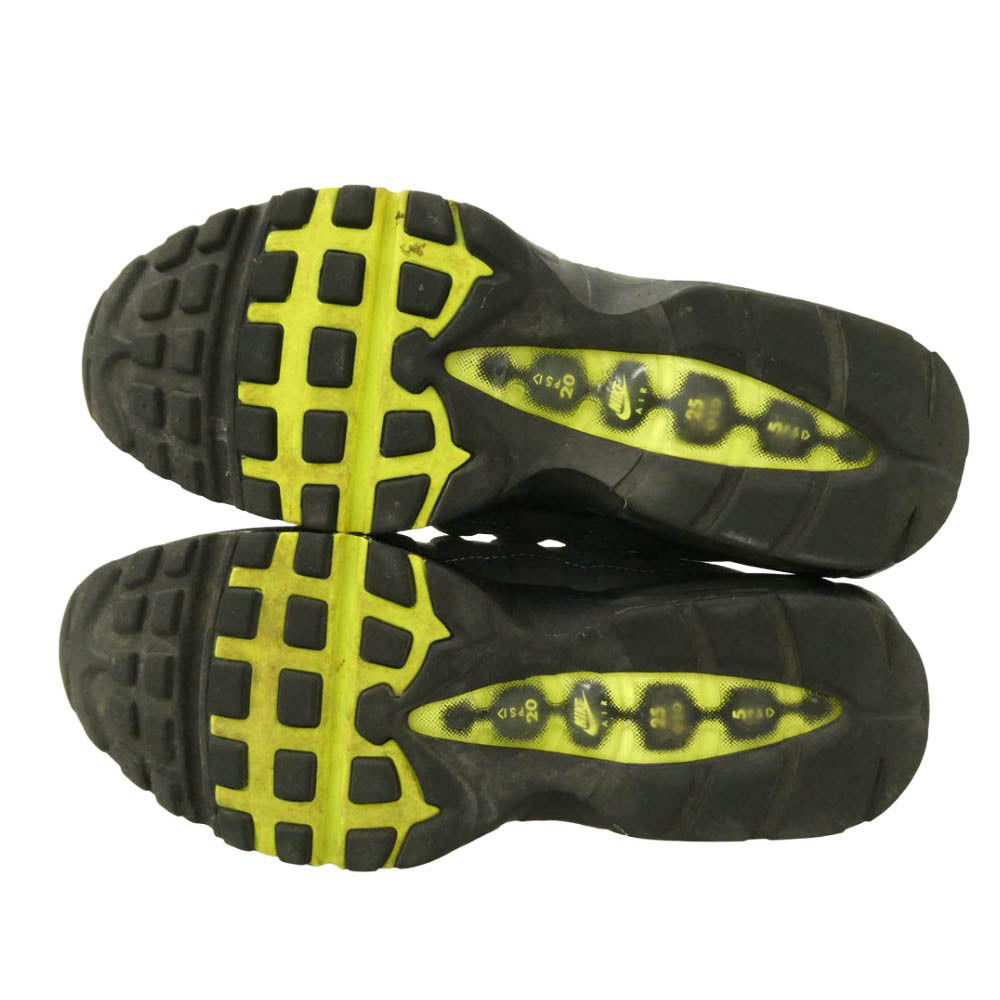 NIKE ナイキ CT1689-001 Air Max 95 OG Neon Yellow エアマックス95 OG ローカット スニーカー グレー系 イエロー系 27cm【中古】
