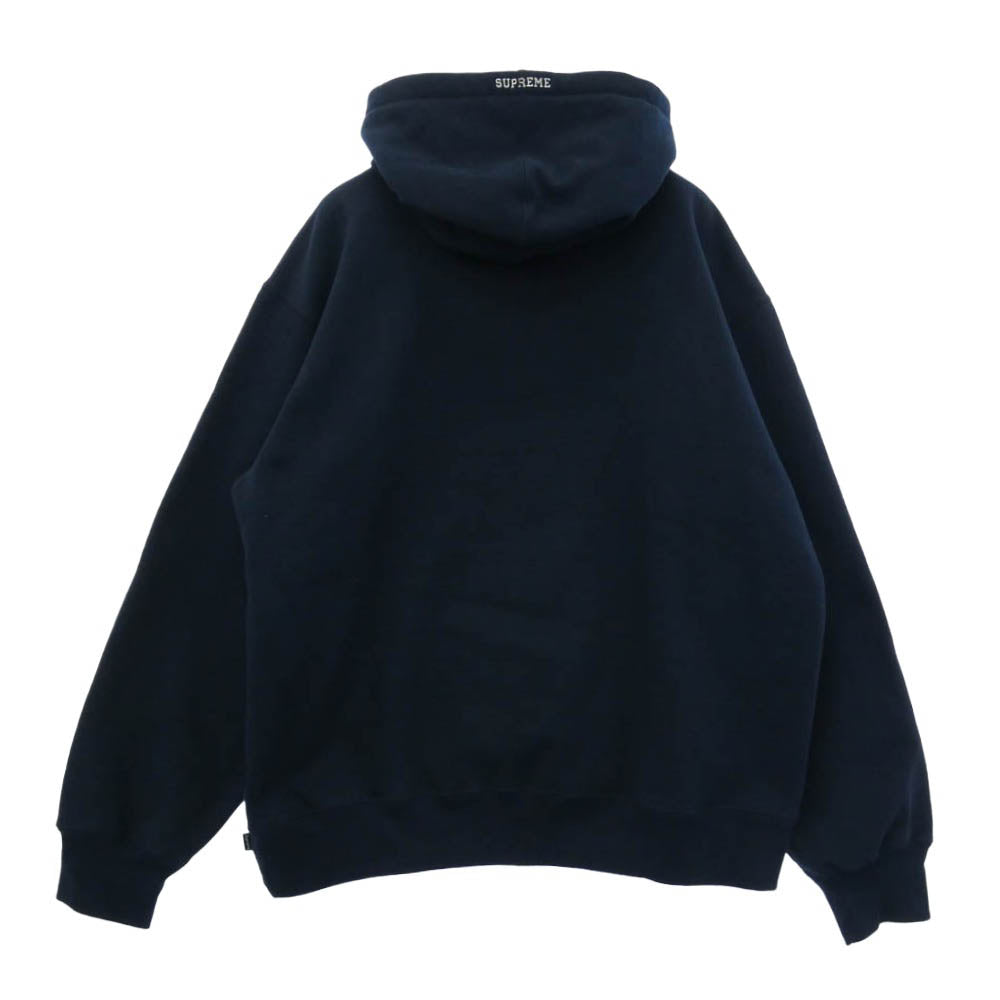 Supreme シュプリーム 24AW Kate Moss Hooded Sweatshirt ケイトモス フォトプリント フーディー プルオーバー パーカー ネイビー系 ブルー系 L【美品】【中古】