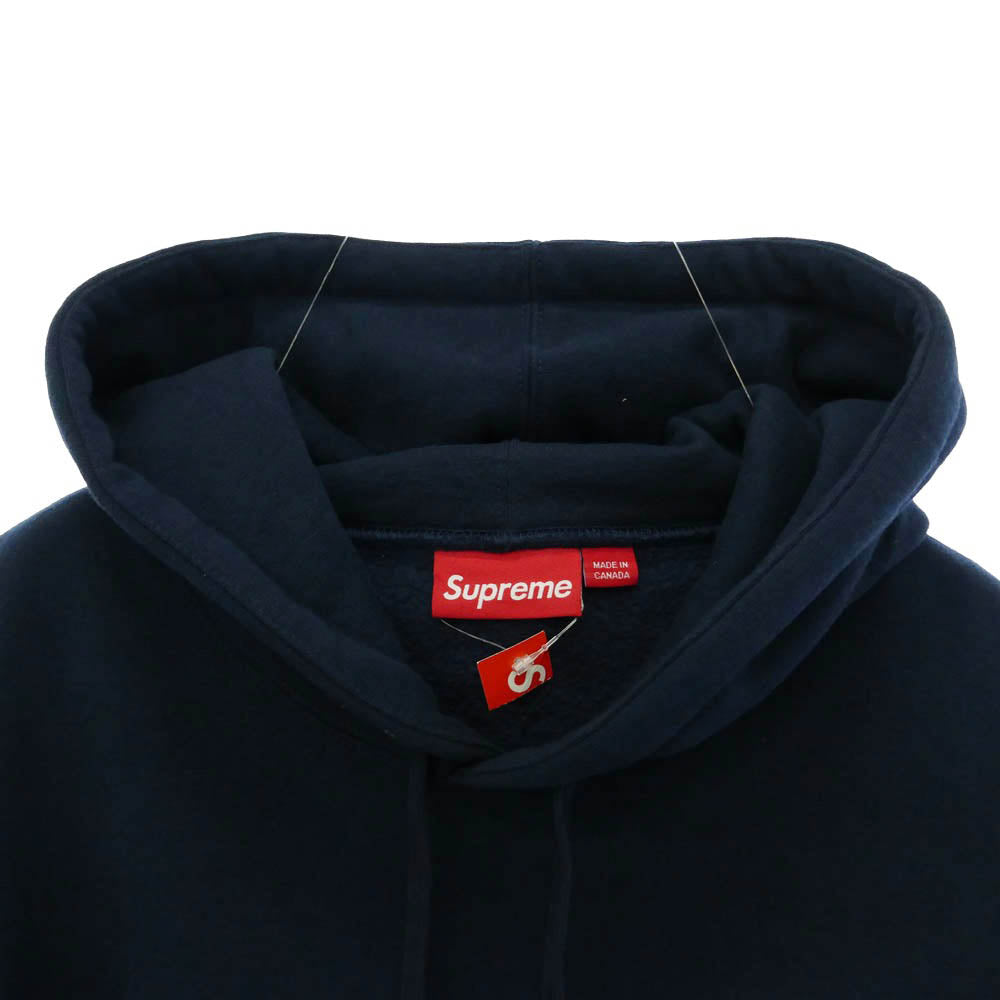 Supreme シュプリーム 24AW Kate Moss Hooded Sweatshirt ケイトモス フォトプリント フーディー プルオーバー パーカー ネイビー系 ブルー系 L【美品】【中古】