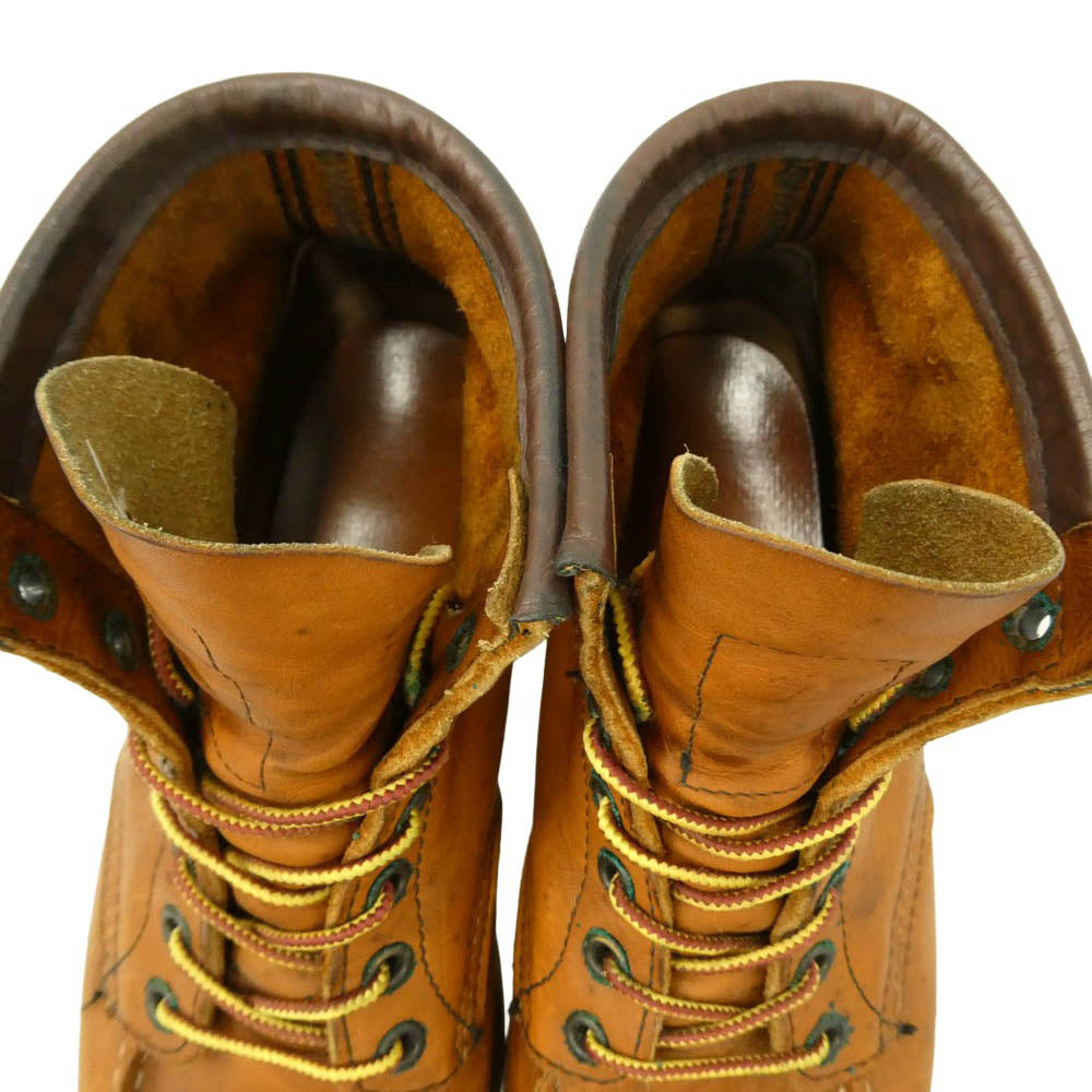 RED WING レッドウィング 875 USA製 05年製 CLASSIC MOC アイリッシュセッター モックトゥ ブーツ ブラウン系 8D【中古】
