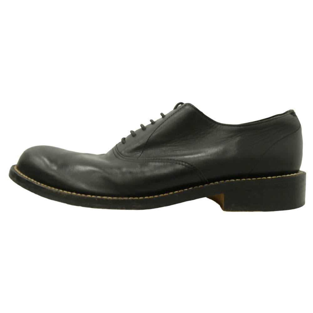 COMME des GARCONS HOMME コムデギャルソンオム レースアップ レザー ドレス シューズ ビジネス シューズ ブラック系 25.5【中古】