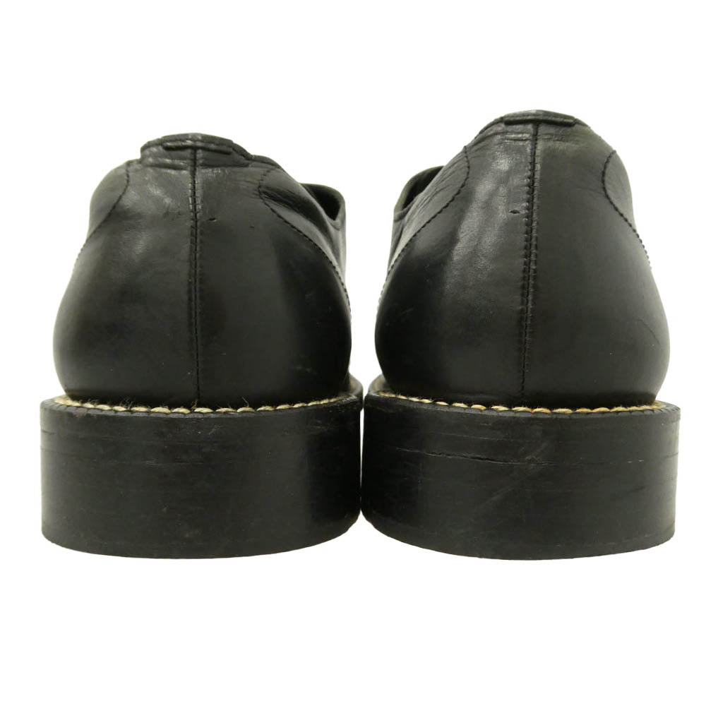COMME des GARCONS HOMME コムデギャルソンオム レースアップ レザー ドレス シューズ ビジネス シューズ ブラック系 25.5【中古】
