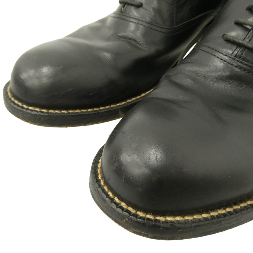 COMME des GARCONS HOMME コムデギャルソンオム レースアップ レザー ドレス シューズ ビジネス シューズ ブラック系 25.5【中古】