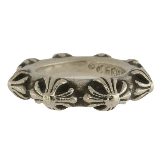 CHROME HEARTS クロムハーツ（原本無） CROSS BAND クロスバンド リング シルバー系 11.5号【中古】