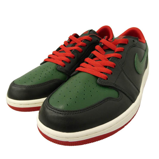 NIKE ナイキ CZ0775-036 Women's Air Jordan 1 Retro Low OG Black and Gorge Green ウィメンズ エアジョーダン1 レトロ ロー OG ブラック アンド ゴージグリーン スニーカー マルチカラー系 28㎝【新古品】【未使用】【中古】