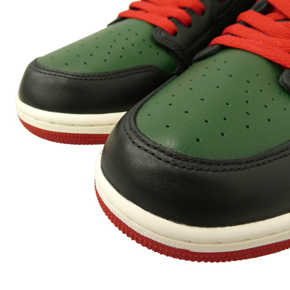 NIKE ナイキ CZ0775-036 Women's Air Jordan 1 Retro Low OG Black and Gorge Green ウィメンズ エアジョーダン1 レトロ ロー OG ブラック アンド ゴージグリーン スニーカー マルチカラー系 28㎝【新古品】【未使用】【中古】