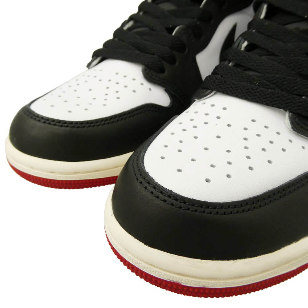 NIKE ナイキ DZ5485-106 Air Jordan 1 Retro High OG Black Toe Reimagined エアジョーダン1 レトロ ハイ OG ブラックトゥ リイマジンド スニーカー マルチカラー系 26.5㎝【新古品】【未使用】【中古】
