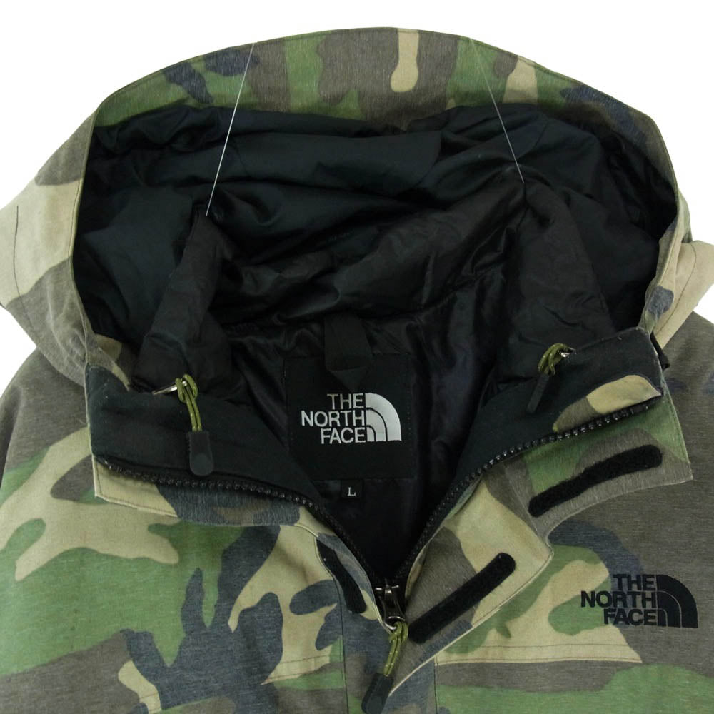 THE NORTH FACE ノースフェイス NP61422 Novelty Cassius Triclimate Jacket ノベルティ カシウストリクライメイト ジャケット マウンテンパーカー カーキ系 L【中古】