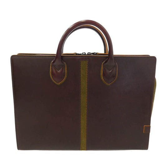 Five Woods ファイブウッズ TED'S テッズ ブリーフケース レッドブラウン系【中古】