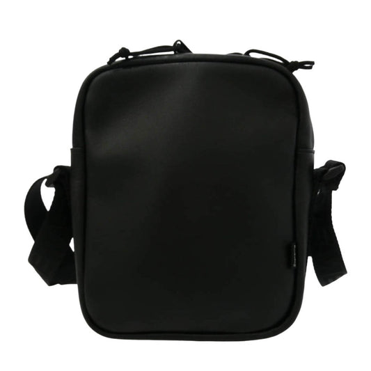 Supreme シュプリーム 24AW LEATHER SHOULDER BAG ボックスロゴ レザー ショルダー バッグ ブラック系 21×16×6.5cm【中古】
