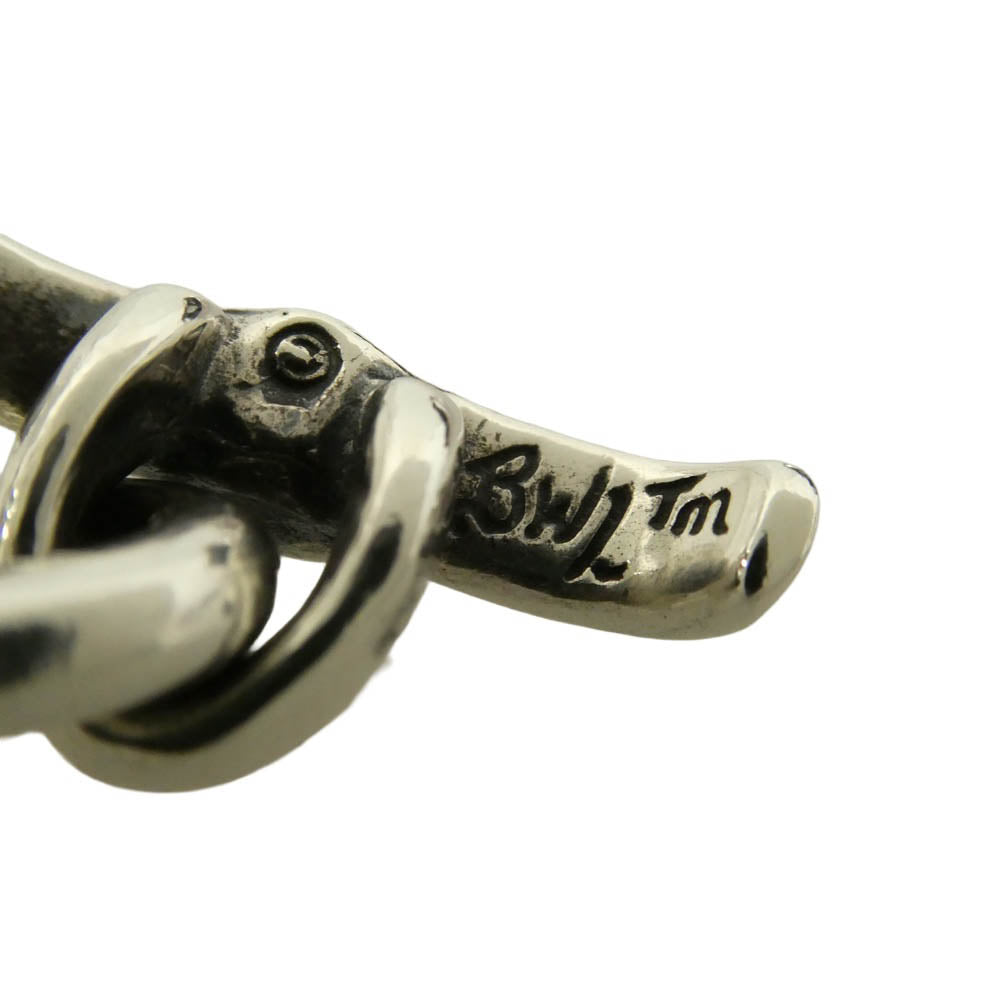 BILL WALL LEATHER ビルウォールレザー BEAMS ビームス BEAMS EXCLUSIVE Mixed Boat Link Bracelet ミックスボートリンク ブレスレット シルバー系【中古】