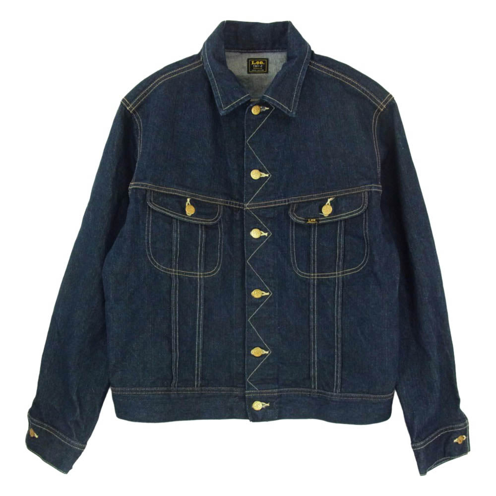 Lee リー LM8100 101J デニム ジャケット Gジャン インディゴブルー系 M【美品】【中古】