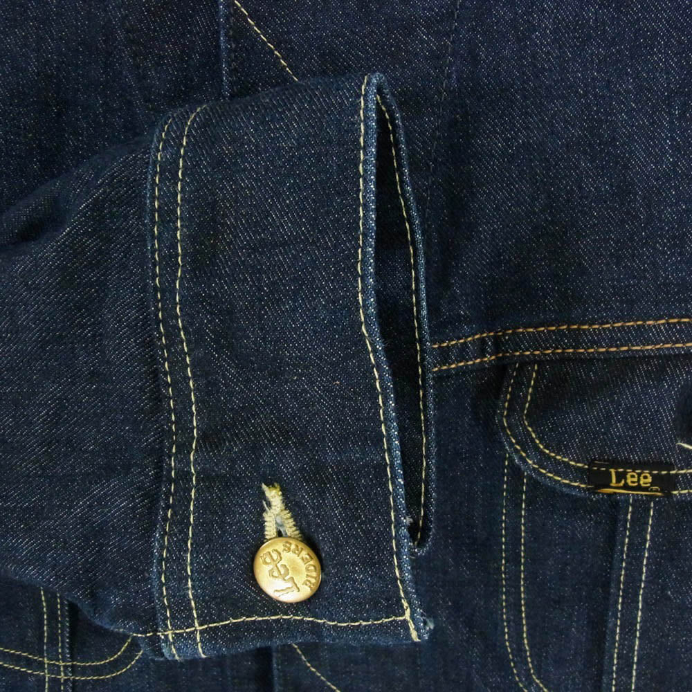 Lee リー LM8100 101J デニム ジャケット Gジャン インディゴブルー系 M【美品】【中古】