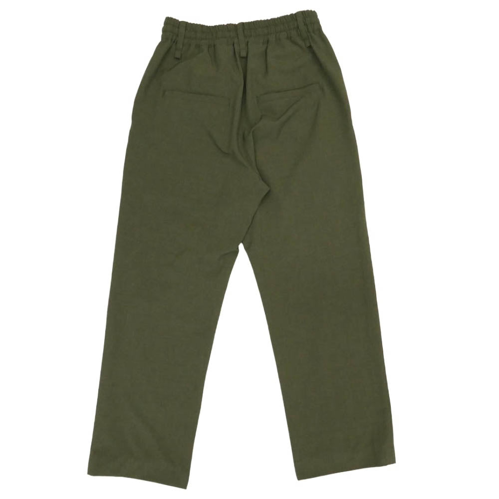 Iroquois イロコイ 23SS 478117 REFLAX WEATHER CLOTH PANTS リフラクス ウェザークロス パンツ グリーン系 1【中古】