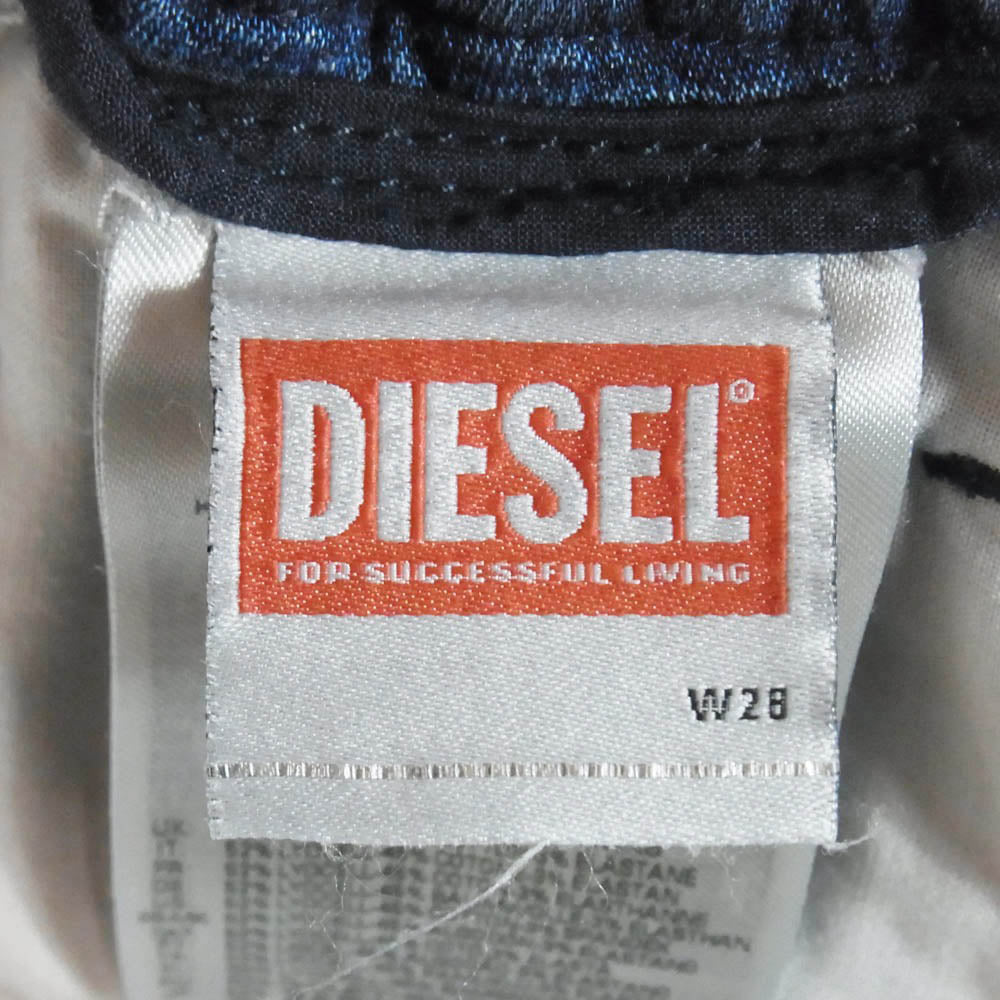 DIESEL ディーゼル A09732 D-STRUKT JOGG ジョグジーンズ デニムパンツ インディゴブルー系【中古】