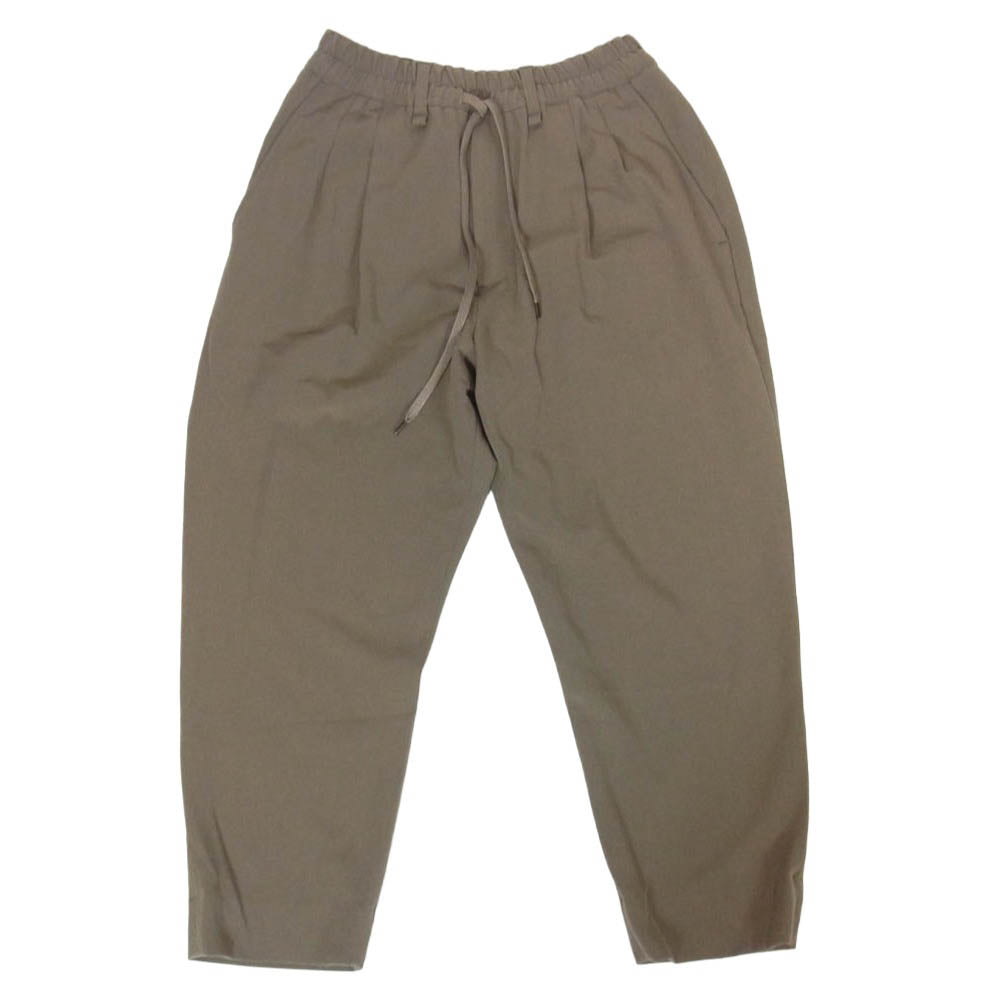 Iroquois イロコイ 22SS 478212 OUTLAST 2TUCK PANTS アウトラスト 2タック イージーパンツ ベージュ系 1【中古】