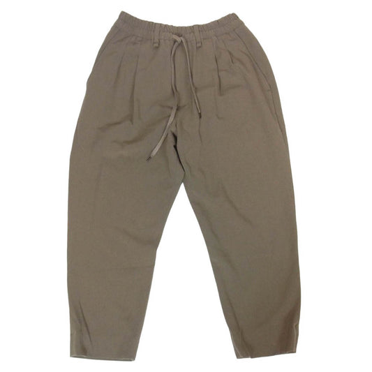 Iroquois イロコイ 22SS 478212 OUTLAST 2TUCK PANTS アウトラスト 2タック イージーパンツ ベージュ系 1【中古】