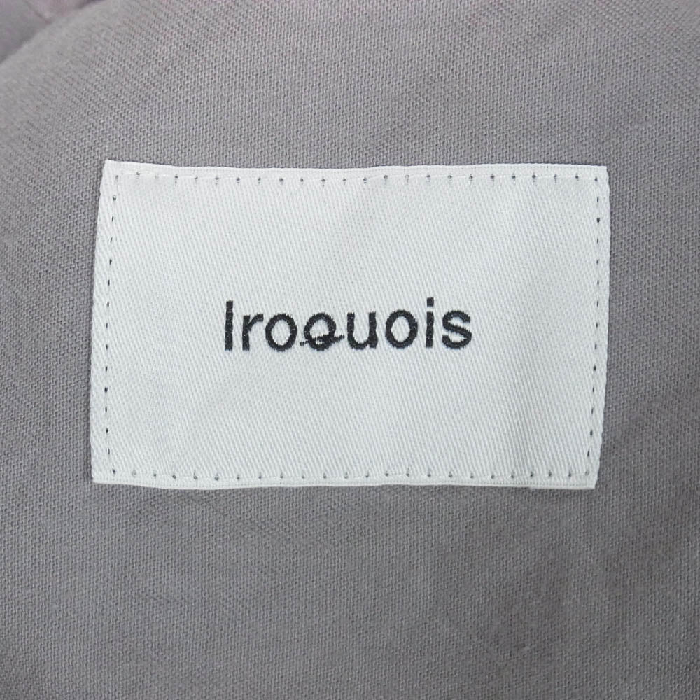 Iroquois イロコイ 22SS 478212 OUTLAST 2TUCK PANTS アウトラスト 2タック イージーパンツ ベージュ系 1【中古】