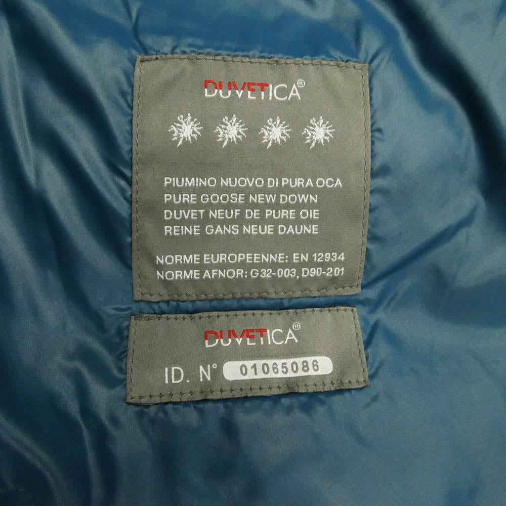 DUVETICA デュベティカ MFG-1057R KAPPA カッパ ファー ダウン ジャケット ダークブラウン系 40【中古】