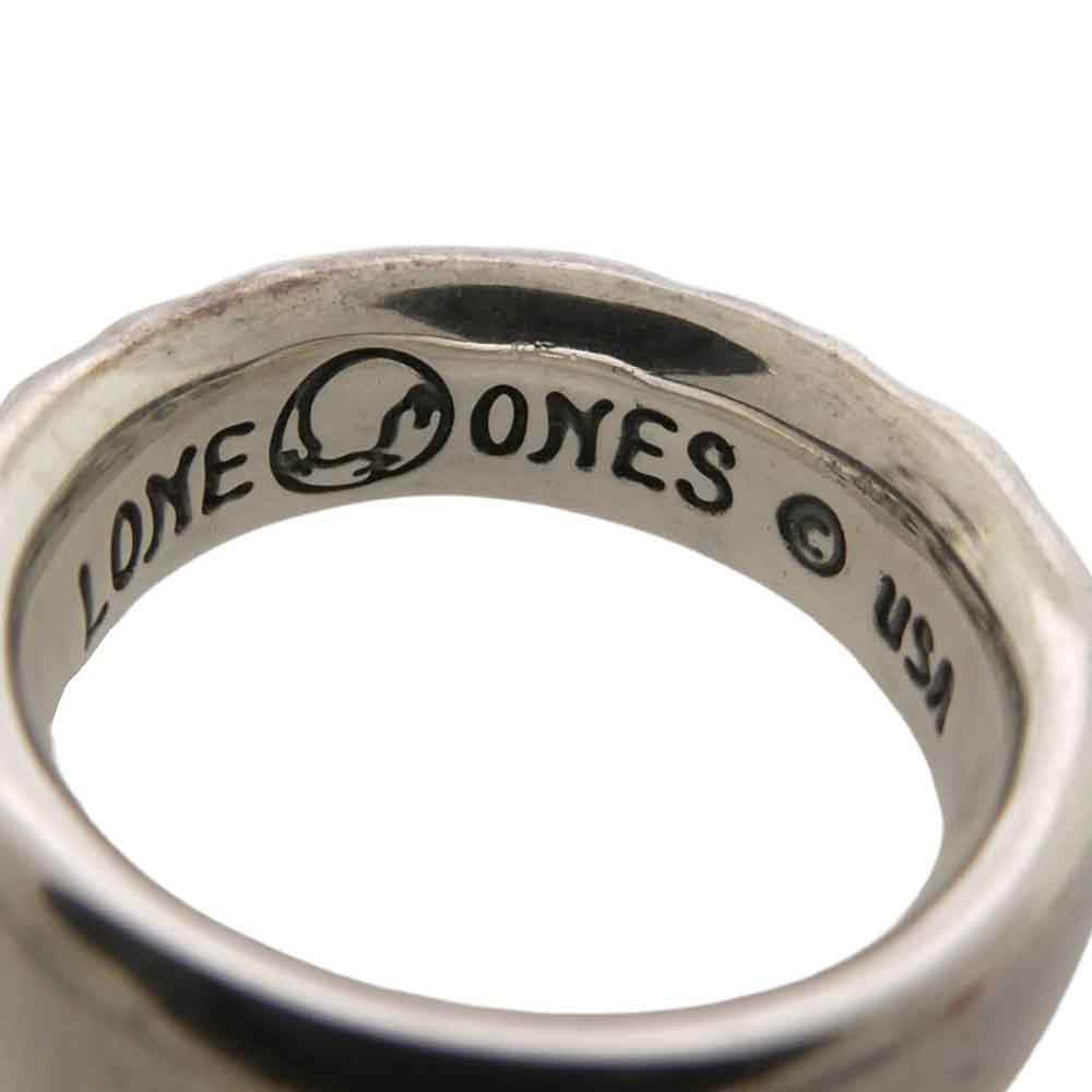 LONE ONES ロンワンズ Love Bite Ring ラブバイトリング シルバー系 14号【中古】