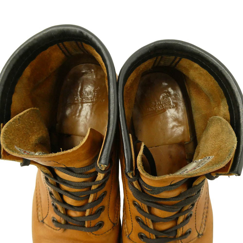 RED WING レッドウィング 9013 BECKMAN ベックマン レザー ワーク ブーツ 25.5cm【中古】