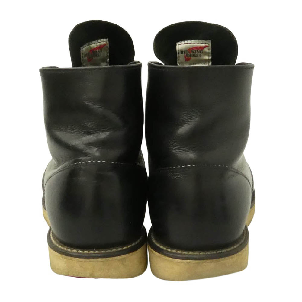 RED WING レッドウィング 8165 USA製 6-INCH CLASSIC ROUND 6インチ クラシック ラウンド レザー ワーク ブーツ 25.5cm【中古】