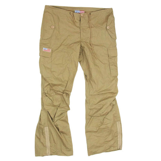 ユーフォー VINTAGE ヴィンテージ コットン ポリエステル カーゴパンツ ブラウン系 L【中古】