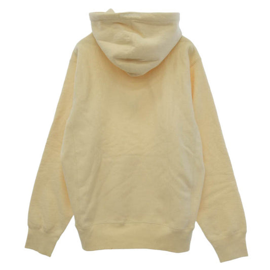 Supreme シュプリーム 18AW S Logo Hooded Sweat Shirt Heather エスロゴ フーデッド スウェット プルオーバー パーカー フーディ アイボリー系 M【中古】