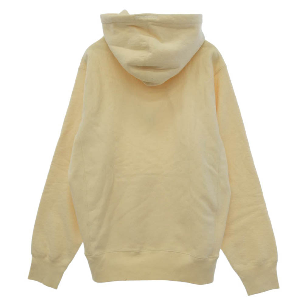 Supreme シュプリーム 18AW S Logo Hooded Sweat Shirt Heather エスロゴ フーデッド スウェット プルオーバー パーカー フーディ アイボリー系 M【中古】
